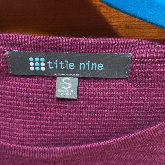 Title nine. Size S. Merino wool sweater. Women’s. Smoke free home. Like new. - Picture 2 of 5